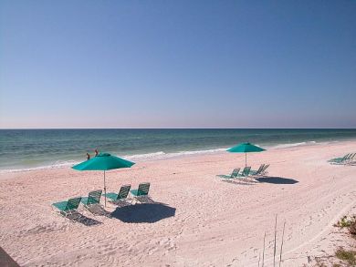 White sand beach